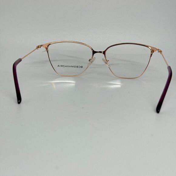 BCBGMAXAZRIA‎ Henley Purple Rose Gold Eyeglasses Frame 54-15-135mm B40mm H13568 main image 6